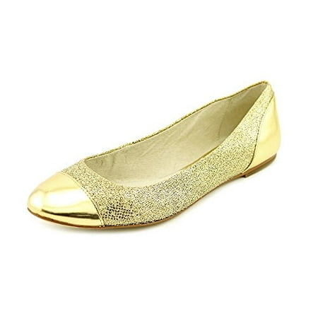 

Michael Kors Shala Glitter Mesh Ballet Ballerina Flat Slip-On Shoe Gold (6.5)