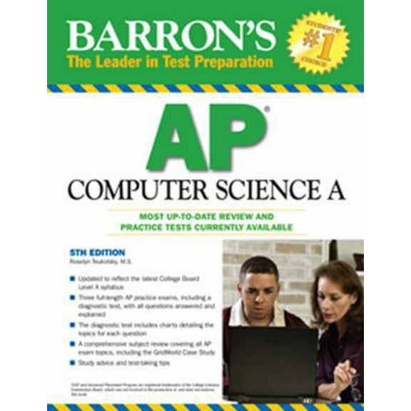 Pre-Owned Barron's AP Computer Science A (Paperback) 0764143735 9780764143731