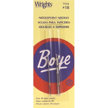 Needlepoint Hand Needles-Size 18 2/Pkg - Walmart.com