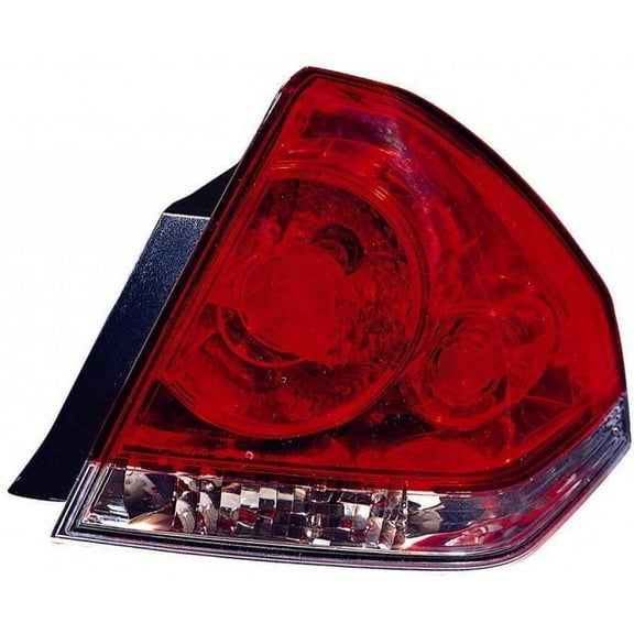 CarLights360: For 2006-2013 Chevy Impala Tail Light Assembly Passenger Side w/ Bulbs DOT Certified Replacement for GM2801193