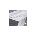 thumbnail image 2 of Global Furniture USA Jhoanna Faux Marble Glass Top Dining Table in White, 2 of 10