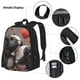 thumbnail image 3 of Disketp Heart Guinea Pig Couple Mochila Estampada de Gran Capacidad con Lonchera y Estuche, Set de 3 Piezas para Estudiantes, 3 of 7