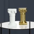 thumbnail image 4 of Gold Roman Pillar Resin Sculpture Column Decor Roman Pillar Statues Room Crafts Furnishings, 4 of 5