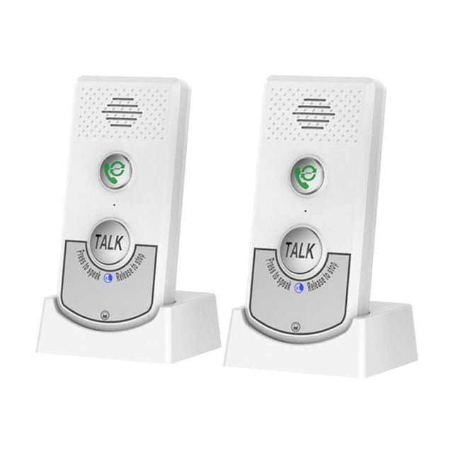 MesaSe Intercoms 2 Intercoms Appelant Vocal Intercom Vocal Pièce vers Pièce Intercoms - Distance Portable Appelant Bidirectionnel Pièce Intercom Adapté Bureau Intercoms Pièce Deux Pièces Intercoms Pièce Voie Pièce