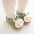 thumbnail image 4 of WOYY Girls Slippers Cartoon Soft Floor Sock Baby Prewalker Walking Shoes, 4 of 6
