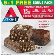 ATK Meal Bar 6pk-1.69oz Double Fudge Brownie