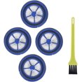 thumbnail image 1 of Aleko para accesorios de aspiradora inalámbrica Proscenic P11 P10, kit de 4 filtros HEPA (incluye 1 cepillo de limpieza gratis) ACTIVE Biensenido a ACTIVE, 1 of 1