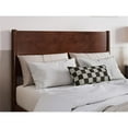 thumbnail image 6 of Pemberly Row Modern Full Wood Low Profile Platform Bed in Walnut, 6 of 13