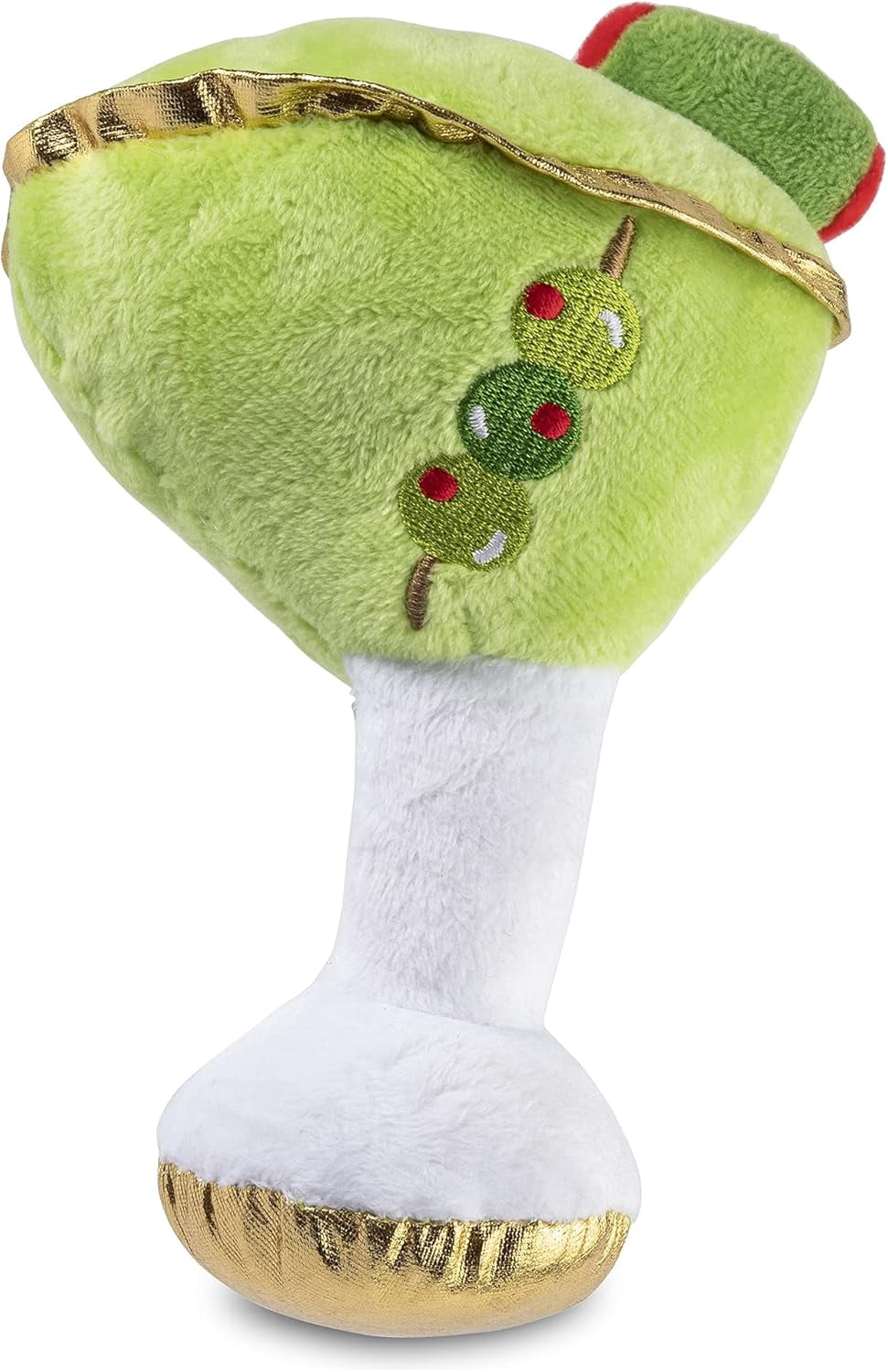 Haute Diggity Dog Dirty Muttini, Plush Designer Dog Toys with Interactive Squeaker, Stimulating Pet Enrichment, Machine-Washable & Safe Materials for All Breeds, One Size