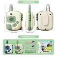 thumbnail image 4 of Walkie Talkies JKGIFTS Dinosaur Kids, paquete de 2 unidades, alcance 300 m, 4 of 7