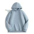 thumbnail image 6 of Remove Hooded Sweatshirt New Autumn Winter Trendy Unisex Double-Layer Hooded Pullover Oversized Loose Top For Big Sizes, 6 of 17