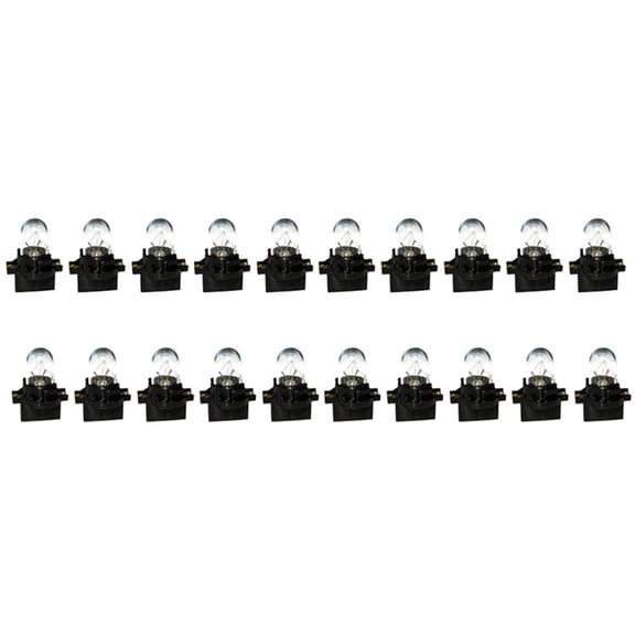 ECCPP 20x Instrument Cluster Dash Panel Lights Halogen Lights Bulbs