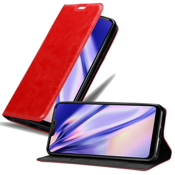 Cadorabo Case for LG G7 ThinQ cover - with Magnetic Closure, Stand Function and Card Slot