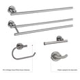 thumbnail image 3 of Design House 560334 Geneva Double Robe Hook, Polished Chrome Finish, 3 of 3