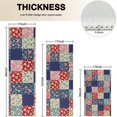 thumbnail image 4 of Pioneer Flower Floral Print Pattern Kitchen Rugs Sets Of 3,Kitchen Runner Rugs Non Skid Washable,Decorative Kitchen Floor Mats for Kitchen,Sink,Laundry,17X30 Inch + 17X47 Inch + 17X59 Inch, 4 of 6