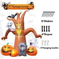 thumbnail image 4 of Coolmade 8ft Halloween Inflatables Decorations Inflatable Dead Tree Outdoor Decorations with LED Lights Built-in Blow Up Yard Decoration Pumpkin Ghost for Halloween Outdoor, 4 of 7