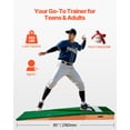 thumbnail image 2 of VEVOR 85 in Pitching Mound Portable Pitcher Mound Baseball Softball Outdoor Training, 2 of 9