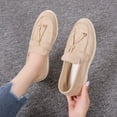 thumbnail image 5 of 2024 Sport Women Flats Shoes New Trend Spring Autumn Platform Suede Loafers Shoes Casual Ladies Walking Non Slip Chaussure Femme, 5 of 6