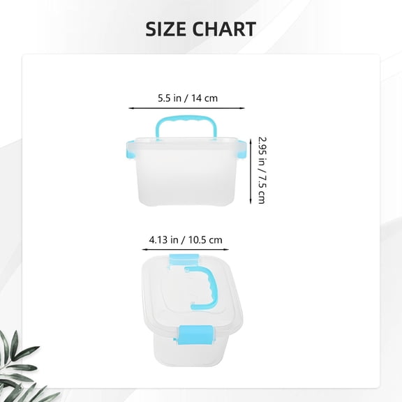 None Plastic Storage With Lid Small Storage Box Stackable Organizer Container For Crafts Jewelry Beads