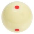 thumbnail image 6 of 3 PCS Standard Cue Ball with Six Dots Game Billiard Table Pool Balls Red, 6 of 8