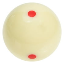 Ball with 6 Dots Billiard Table Cue Balls for Pool Case Red