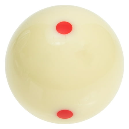 Ball with 6 Dots Billiard Table Cue Balls for Pool Case Red