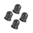 thumbnail image 1 of 4 Pieces Guitar Bass Through Ferrules Bushing Body String Mounting Ferrules Bushing Black, 1 of 6