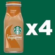 Starbucks Frappuccino Chilled Coffee Drink, Caramel, 4 count, 9.5 fl oz Bottles