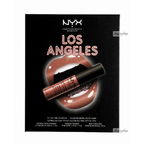 NYX Professional Makeup Wanderlust Lip & Eye Collection Los Angeles