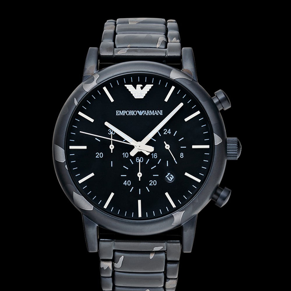 Emporio Armani Mens Watch steel Stainless AR11045