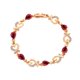 thumbnail image 4 of Pulsera en forma de corazón con flores elegantes huecas y diamantes incrustados Pulsera de mujer con forma de corazón Regalo de San Valentín, 4 of 6
