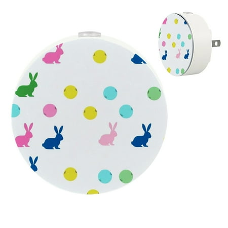 

YZUOUZY Night Light Bedroom Lamp Bedside Lamps Set of 2 Animal Easter Bunny