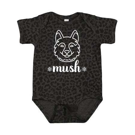 

Inktastic Husky Sled Dog Mush Gift Baby Boy or Baby Girl Bodysuit