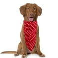 thumbnail image 4 of NIYANGLE Collier de Chiot Mode Coton Rouge Protection de la Salive Vie Quotidienne 1Ensemble, 4 of 6
