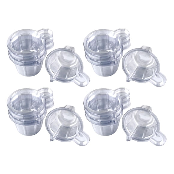 100 vasos de de plástico vasos de recogida de vasos desechables para muestras de para prueba de embarazo, 40 ml