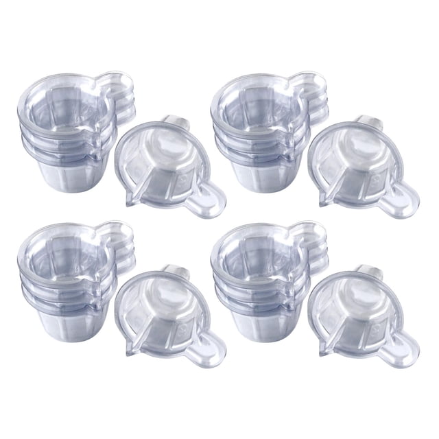 Dispensador de Vasos Desechables de 100 Piezas para Kit de Herramientas de Artesanía de Resina