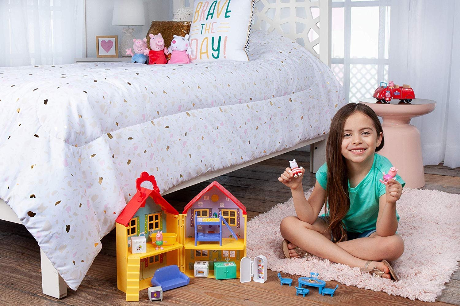 peppa pig peppa's deluxe house playset
