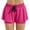 Hot Pink, variant on cfhntfmh 2 in 1 Athletic Shorts for Women Summer Biker Running Shorts High Waisted Gym Workout Shorts with Drawstring