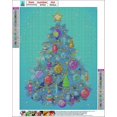 thumbnail image 3 of Christmas Tree Diamond Painting Kits For Adults, Full Drill Christmas Tree Rhinestone Diamond Painting For Beginner Adults Diamond Arts Home Wall Deco, 3 of 5