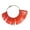 Red, variant on Plastic Rings Measurement Tool 5 Color Accurate Jewelry Sizing Instrument