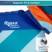 Aqua SwimSchool 2-in-1 Tot Grow-with-Me Swim Training Vest, Blue