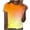 Orange, variant on Ombre T-Shirts for Women Plus Size Casual Summer Short Sleeve Tie Dye Gradient Color Printed Crew Neck Graphic Tees Tops Loose Oversized Casual Tunic Blouse Purple#01 XL