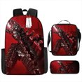 thumbnail image 1 of Godzilla Vs King Kong Schoolbag, Student Backpack, Godzilla Vs Kong Three-Piece Backpack-SHUNJING, 1 of 3