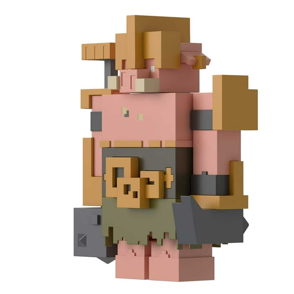 Minecraft Legends Portal Guard Action Figure, Attack Action & Accessory, Collectible Toy, 3.25-inch