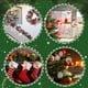thumbnail image 5 of Cateissary 24 piezas de adornos para árbol de Navidad, decoración increíblemente versátil para cualquier celebración, adornos navideños Kits de decoración para fiestas, 5 of 6