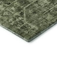 thumbnail image 4 of Addison Rugs Mayfield Washable Traditional Tribal Medallion Olive Rectangle Rug, 9' x 12', 4 of 6