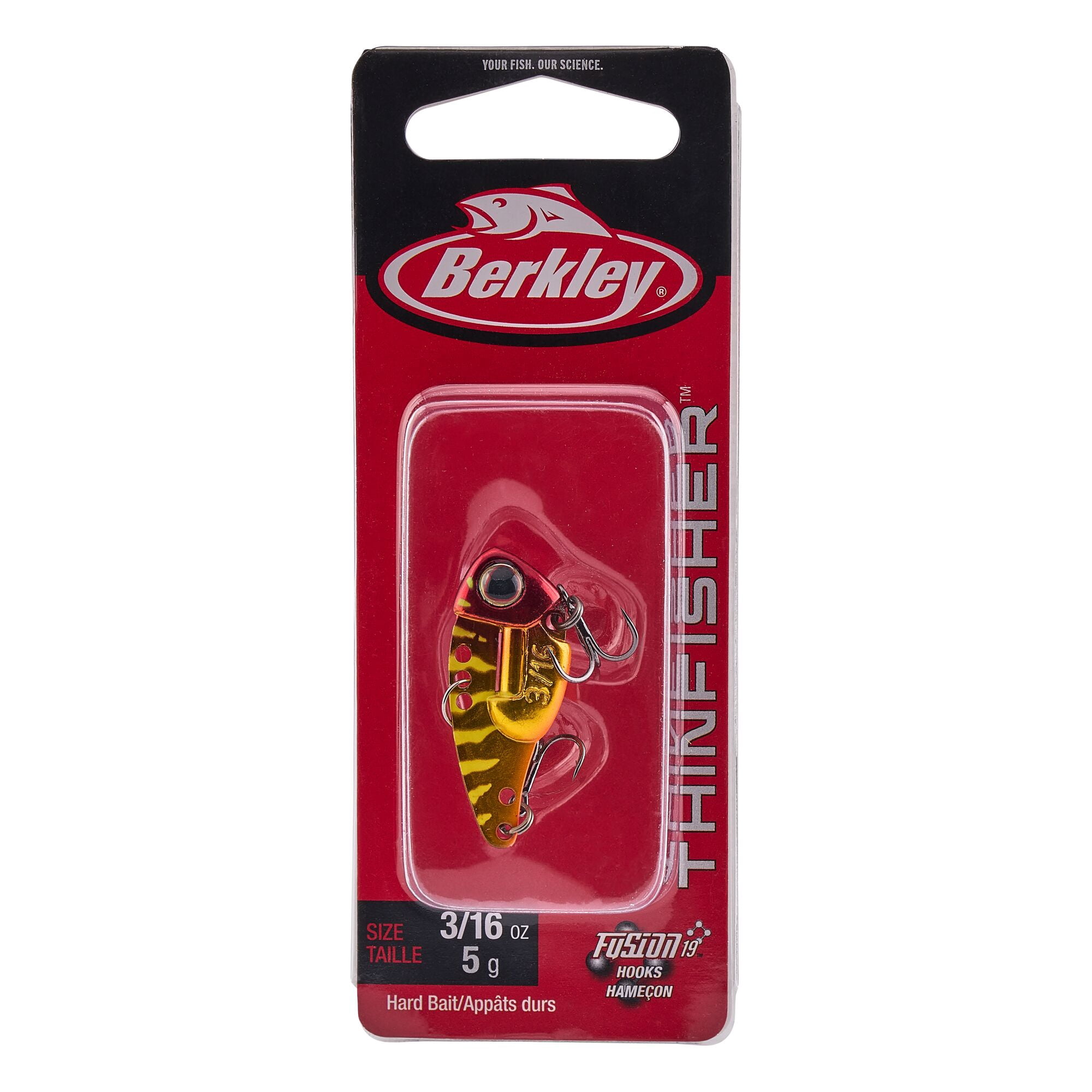 Berkley ThinFisher™, 1.5 in, Blade Baits, Bad Clown (1 Count)