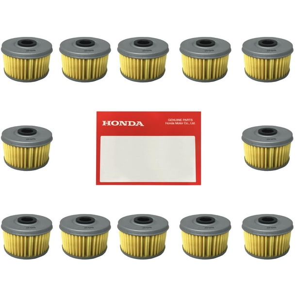 12 Pack Honda OEM Oil Filter 15412HM5A10 TRX350 TRX400 TRX450 Rancher