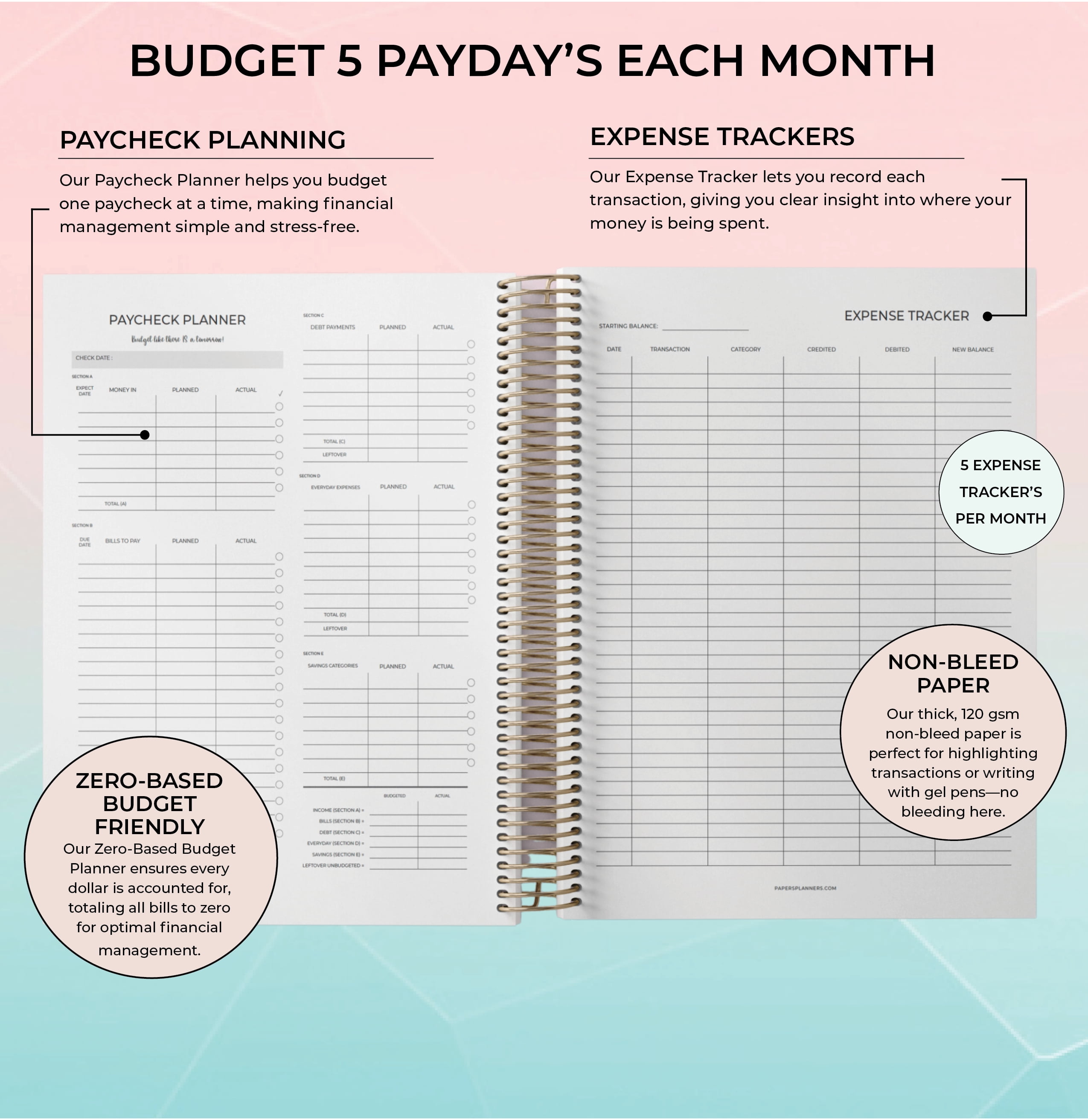 The Legacy Planner – Daily & Weekly Organizer for Goals, Habits, Budgeting & Productivity