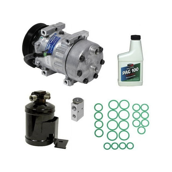 A/C Compressor Kit - Compatible with 1994 - 1996 Jeep Cherokee 4.0L 6-Cylinder VIN S 1995